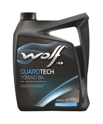 Моторное масло WOLF 10W-40 Guardtech B4 Diesel 5 л