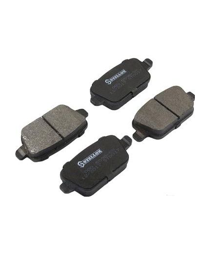 Stellox Колодки дисковые задние, с антискрипными пластинами