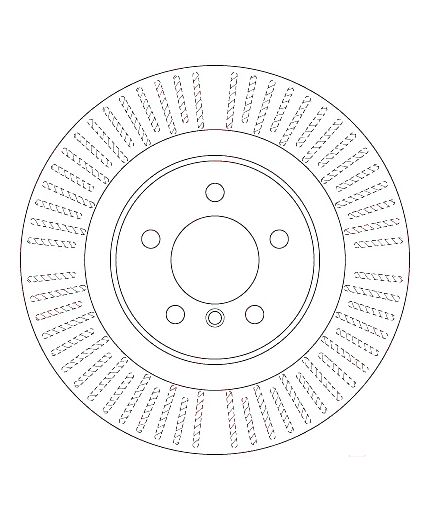 TRW Тормозной диск