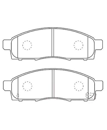Akebono Колодки дисковые