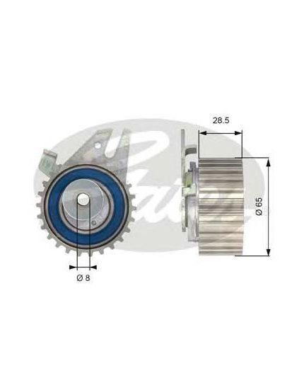 GATES Ролик приводного