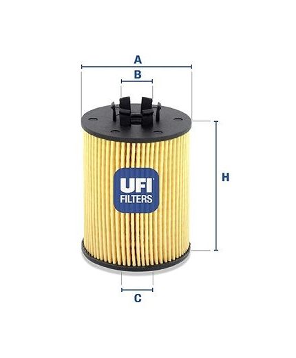 UFI Фильтр масляный