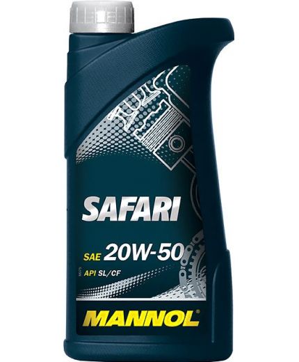 Моторное масло MANNOL Safari 20W-50 SL/CF 1л Фото 3