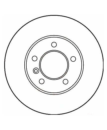 TRW Тормозной диск Фото 2