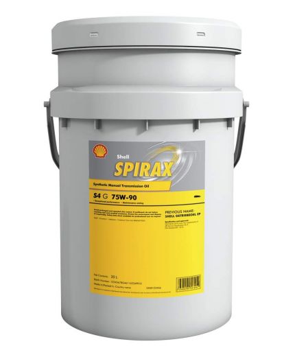 Трансмиссионное масло SHELL Spirax S4 G 75W-90 20л Фото 2