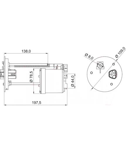 Lynxauto Фильтр топливный Фото 2