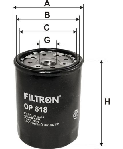 FILTRON Фильтр масляный Фото 3