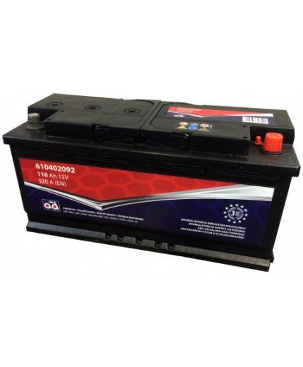 AD Аккумулятор 610402092 920А (110 А/ч) Фото 2