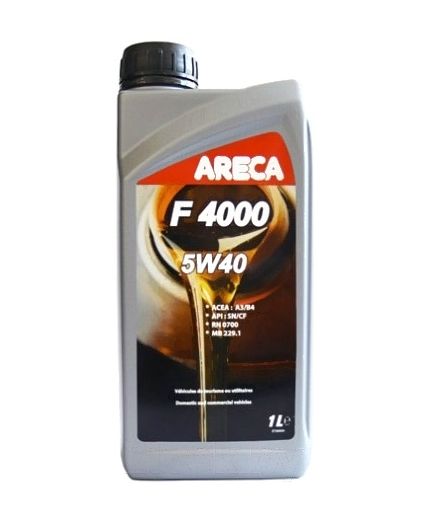 Моторное масло ARECA F4000 5W-40 1л Фото 2