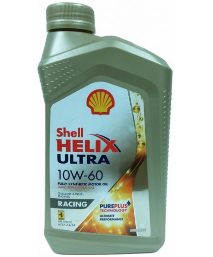 Моторное масло SHELL Helix Ultra Racing 10W-60 1л Фото 2