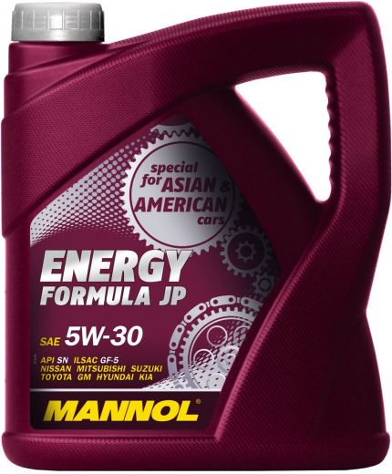 Моторное масло MANNOL Energy Formula JP 5W-30 API SN 4л. METAL Фото 5