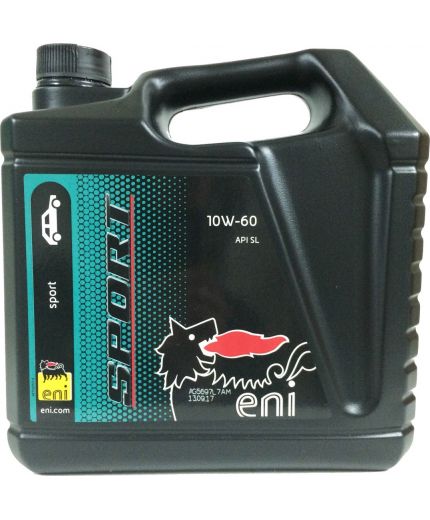 Моторное масло ENI SPORT 10W-60 4л
