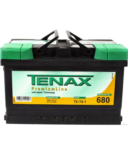 Tenax Аккумулятор PremiumLine 680А (72 А/ч)
