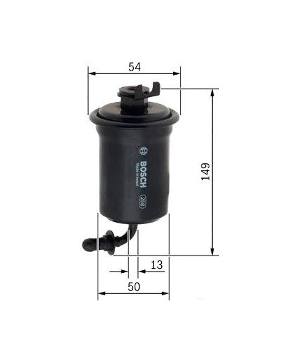 BOSCH Фильтр топливный