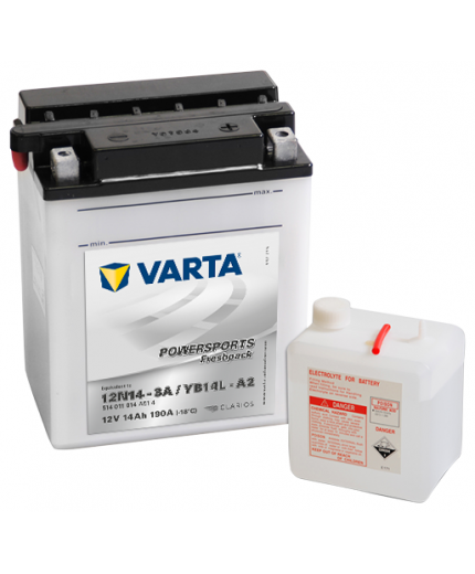 VARTA Powersports Freshpack YB14L-A2 514 011 014 (14 А/ч)
