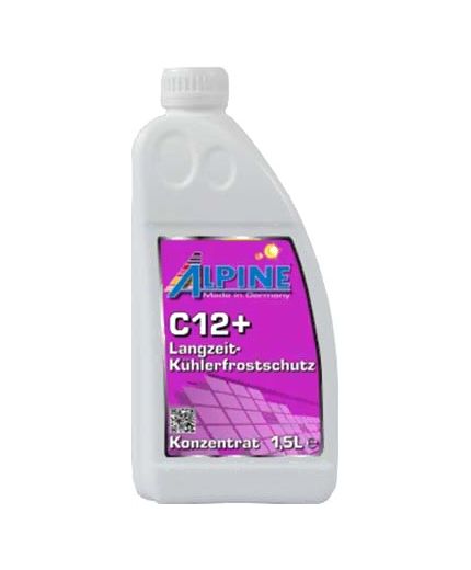 Антифриз ALPINE Langzeit-Kuhlerfrostschutz + violett (С12+) 1,5л