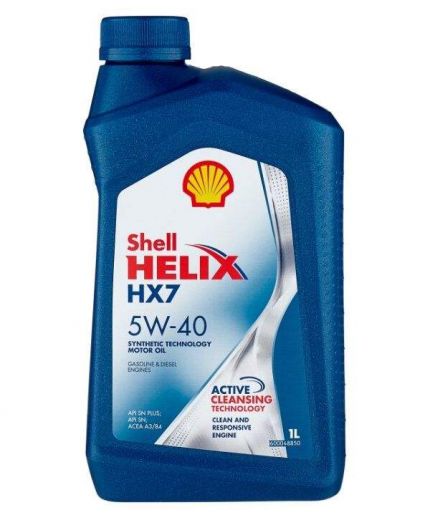 Моторное масло SHELL Масло Helix HX7 5W-40 1л Фото 5