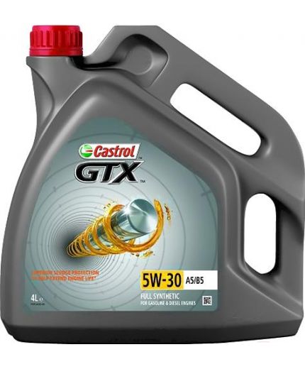 Моторное масло CASTROL GTX 5W-30 A5/B5 4л Фото 2