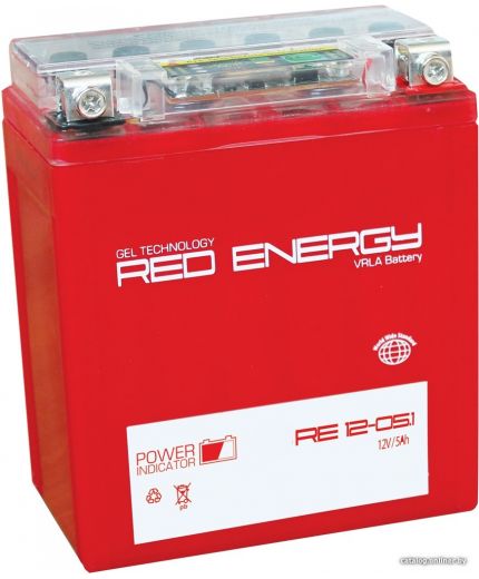 Red Energy 1205.1 (YB5L-B, 12N5-3B) (5 А/ч) Фото 2
