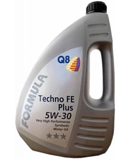 Моторное масло Q8 Techno FE Plus 5W-30, 4л Фото 4