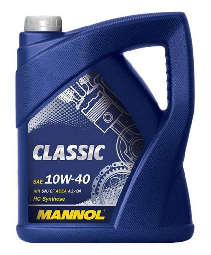 Моторное масло MANNOL Classic SN/CH-4 10W-40 5л Фото 4