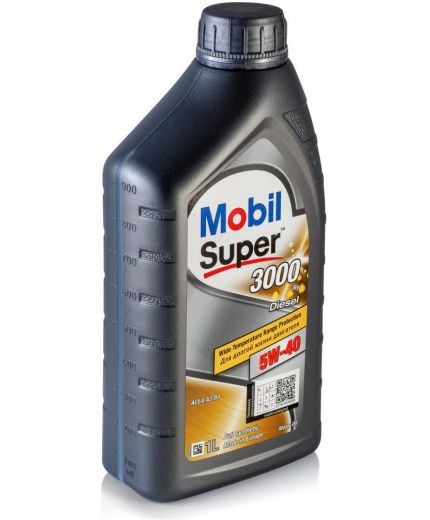 Моторное масло MOBIL Super 3000 X1 Diesel 5W-40 1л Фото 3