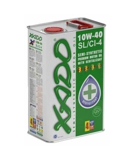 Моторное масло XADO Atomik Oil 10W-40 SL/CI-4 4л Фото 2