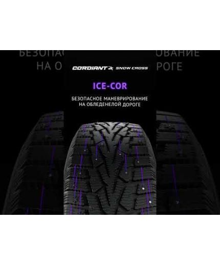 CORDIANT Snow Cross 225/55R18 102T Фото 4