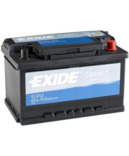 EXIDE Аккумулятор Classic EC652 540А (65 А/ч) Фото 3