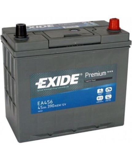 EXIDE Аккумулятор Premium EA456 390А (45 А/ч) Фото 5