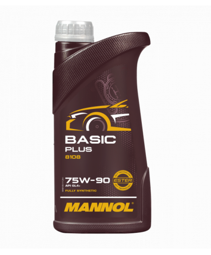 Трансмиссионное масло MANNOL Basic Plus 75W-90 GL-4 + 1л Фото 3