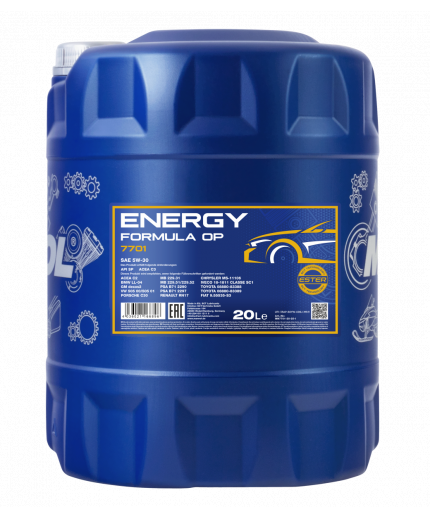 Моторное масло MANNOL 7701 OEM for Chevrolet Opel 5W-30 SN/SM/CF 20л Фото 2