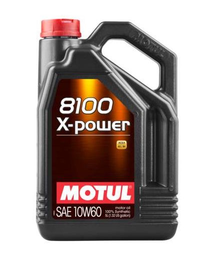 Моторное масло MOTUL 8100 X-POWER 10W-60 5л Фото 2