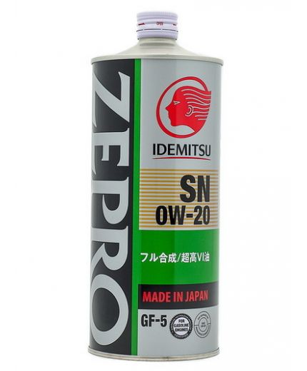Моторное масло IDEMITSU ZEPRO ECOMEDALIST SN/GF-5 0W-20 1л Фото 2