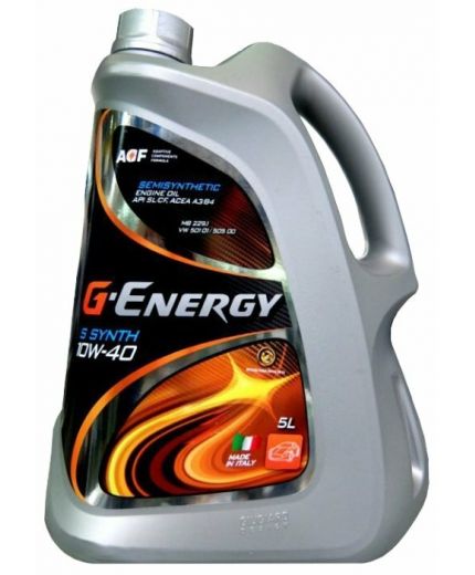 Моторное масло G-ENERGY S Synth 10W-40 SL/CF 5л