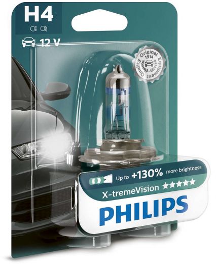 PHILIPS Лампочка PR H4 12V-60/55W Фото 18