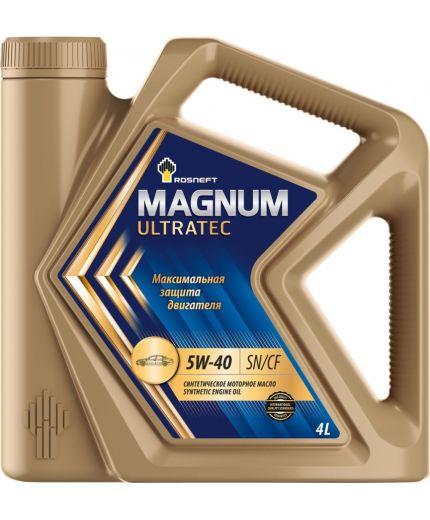 Моторное масло ROSNEFT Magnum Ultratec 5W-40 4л