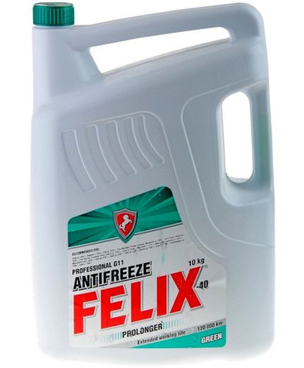 Антифриз FELIX Antifreeze PROLONGER зеленый G11 -40 10кг Фото 2