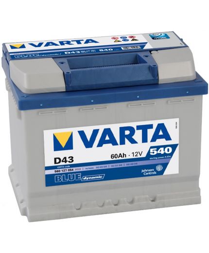 VARTA Аккумулятор BLUE DYNAMIC 560127054 (60 А/ч) Фото 4