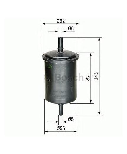 BOSCH Фильтр топливный Фото 4
