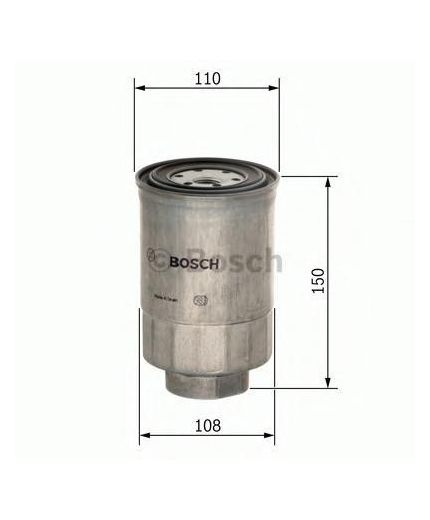 BOSCH Фильтр топливный Фото 2