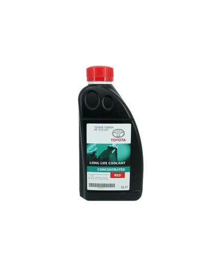 Антифриз TOYOTA Long Life Coolant Concentrated RED концентрат красный 1л Фото 2
