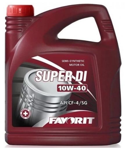 Моторное масло FAVORIT SUPER DI CF-4/SG 10W-40 4,5л