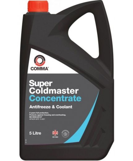 Антифриз COMMA SUPER COLDMASTER SCA концентрат синий 5л Фото 2