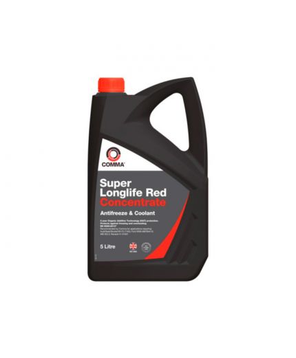Антифриз COMMA Super Longlife Red Concentrate Красный 5л Фото 2