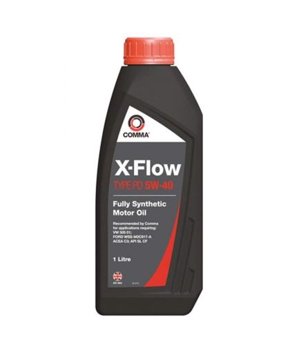 Моторное масло COMMA X-FLOW TYPE PD 5W-40 1л Фото 2
