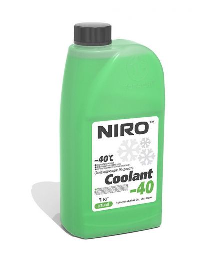 Антифриз TOTACHI NIRO Coolant Green зелёный -40°С 1кг Фото 2