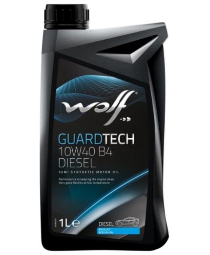 Моторное масло WOLF 10W-40 Guardtech B4 Diesel 1 л