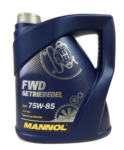 Трансмиссионное масло MANNOL FWD 75W-85 GL-4 4л Фото 2