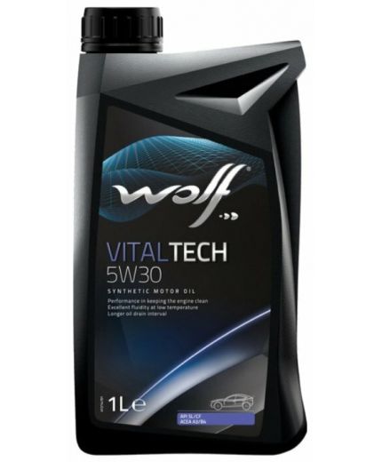 Моторное масло WOLF VitalTech 5W-30 1 л